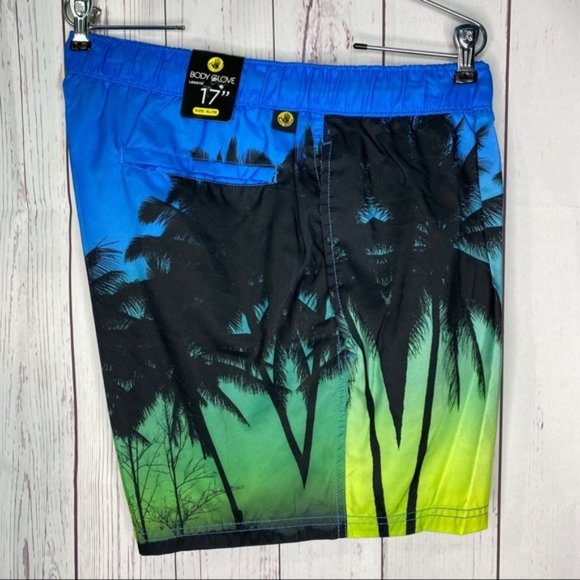 Body Glove Seaside Swim Shorts Trunks Size Large XL Island Tropical NWT - Picture 3 of 3
